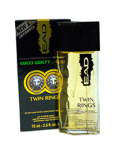 Twin Rings by EAD Designer Cologne for Men (Compare to Gucci Guilty by Gucci)