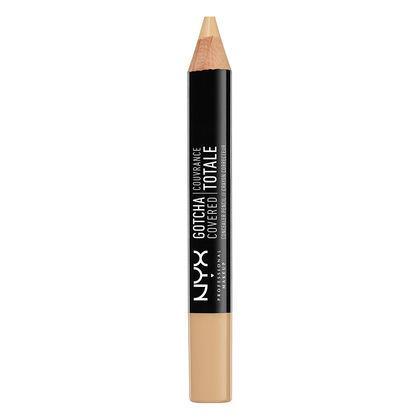 NYX Professional Makeup Gotcha Covered Concealer Pencil, Medium Olive, 0.04 Ounce