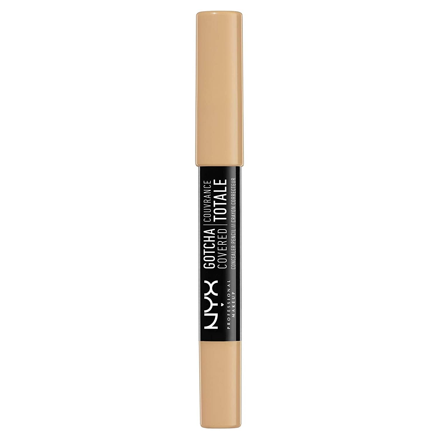 NYX Professional Makeup Gotcha Covered Concealer Pencil, Medium Olive, 0.04 Ounce