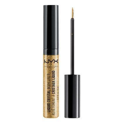 Nyx Liquid Crystal Liner, Crystal Gold, 0.17 Ounce (Pack of 2)