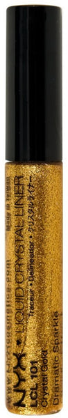 Nyx Liquid Crystal Liner, Crystal Gold, 0.17 Ounce (Pack of 2)